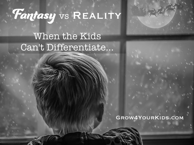 Intermixing Fantasy with Real Life can be Dangerous Child Mesmerised by Stories of Christmas
