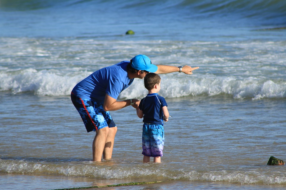 Better equipped to guide Father and Son on the Beach