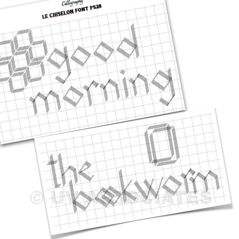 Calligraphy for Kids -- Lettering Worksheets